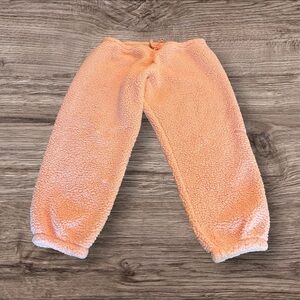 Victoria’s Secret PINK Sherpa Fleece Jogger Pants Loungewear Pajamas Size XXL